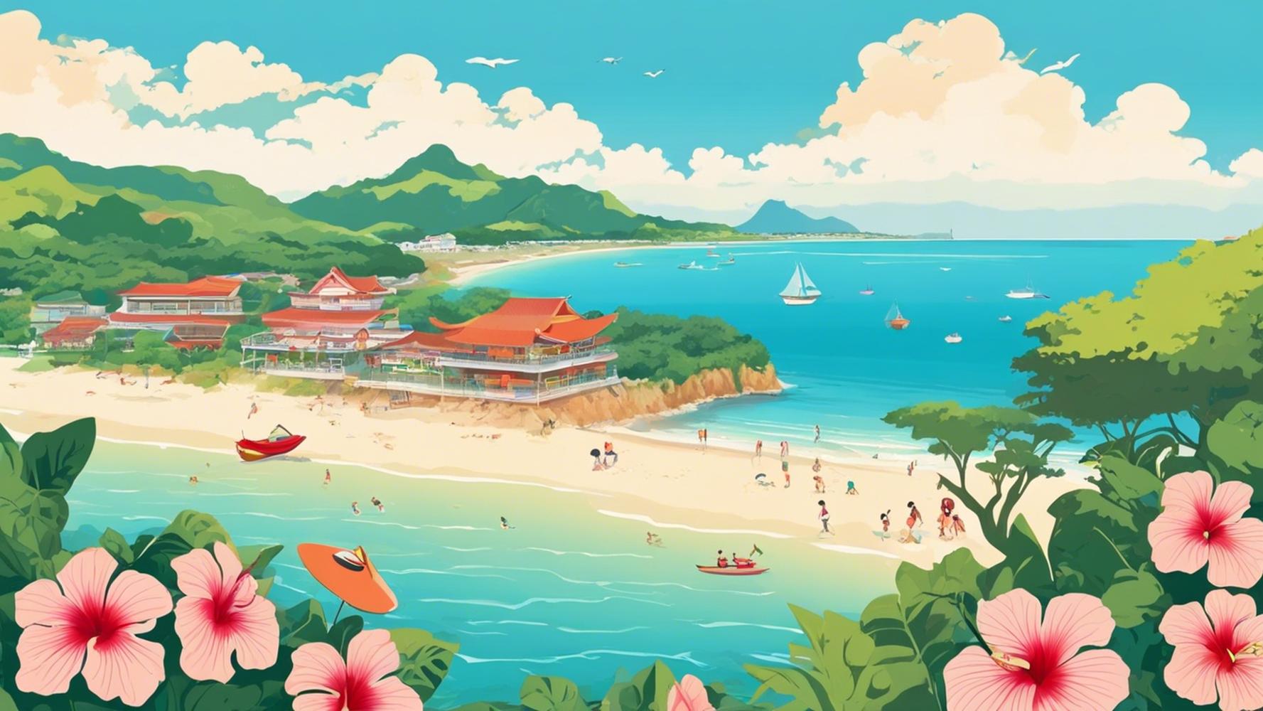 北大東を一周する際の距離を教えてください。小さい島なので歩いて回ってみようと思う