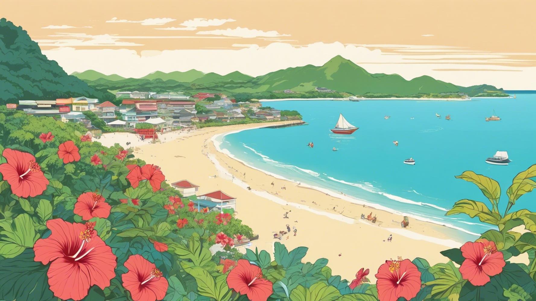 北大東島の野草や花を持ち帰ってもいいのでしょうか?愛知県のセントレアから出発して